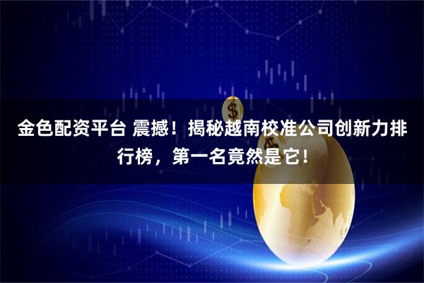 金色配资平台 震撼！揭秘越南校准公司创新力排行榜，第一名竟然是它！